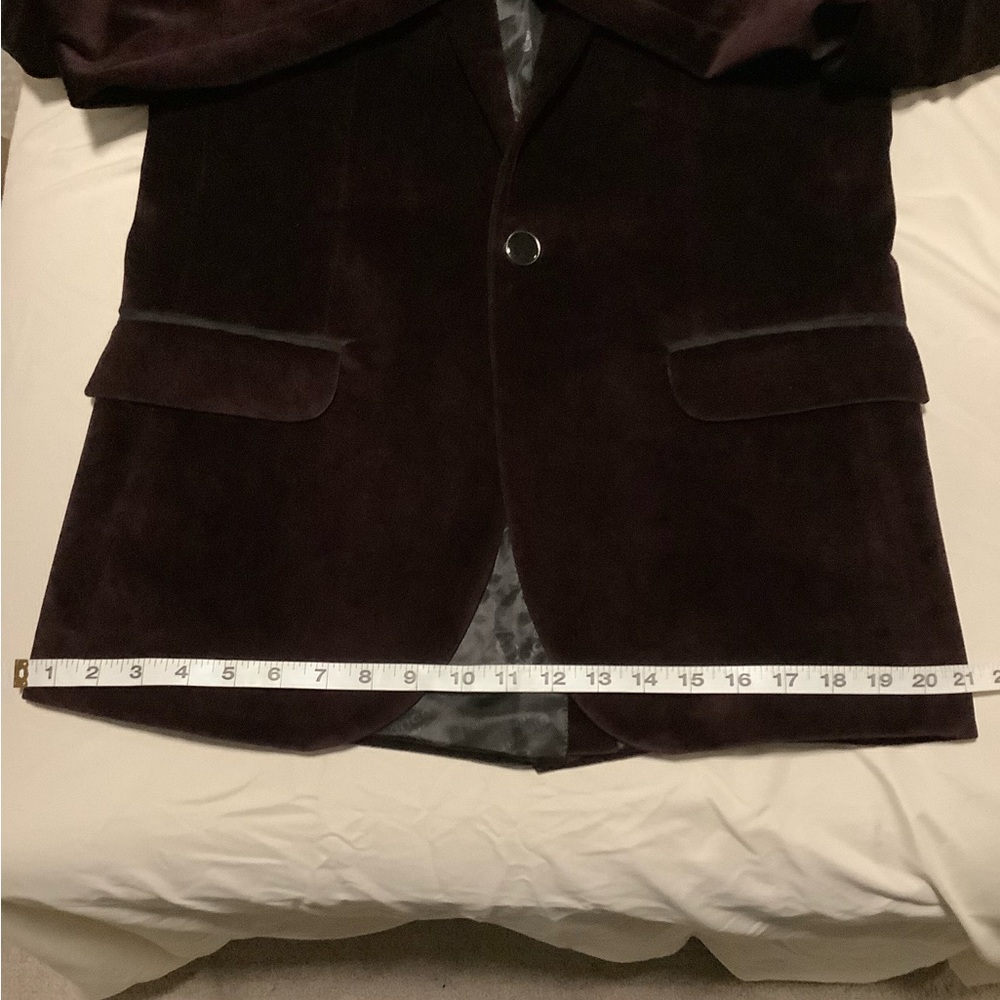 United Colors Of Benetton Velvet Blazer - Picture 12 of 16